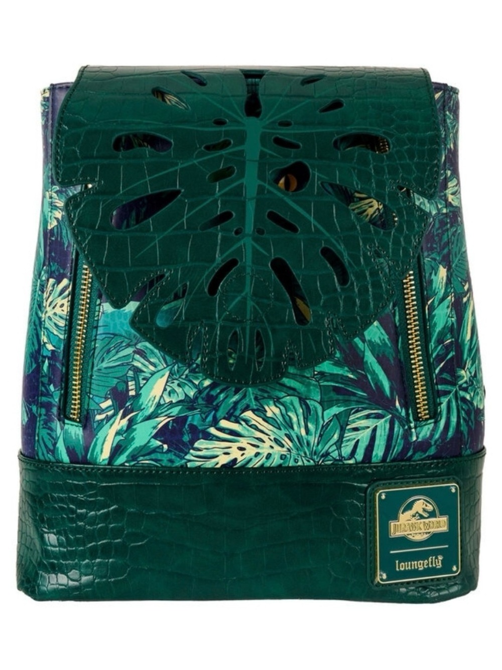 Loungefly Jurassic World Jungle Velociraptor Glow In The Dark